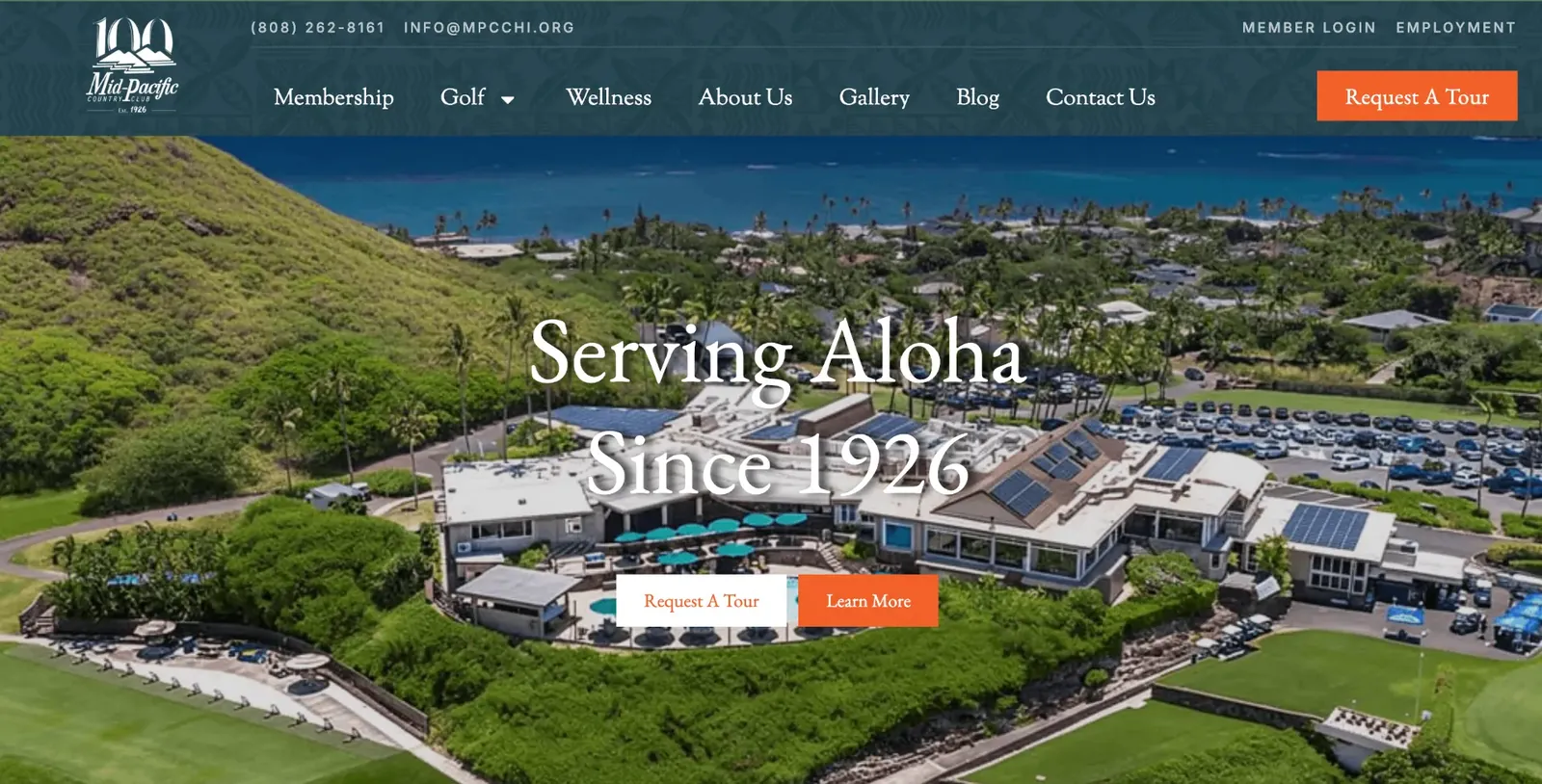 Mid Pacific Country Club, Hospitality and private club