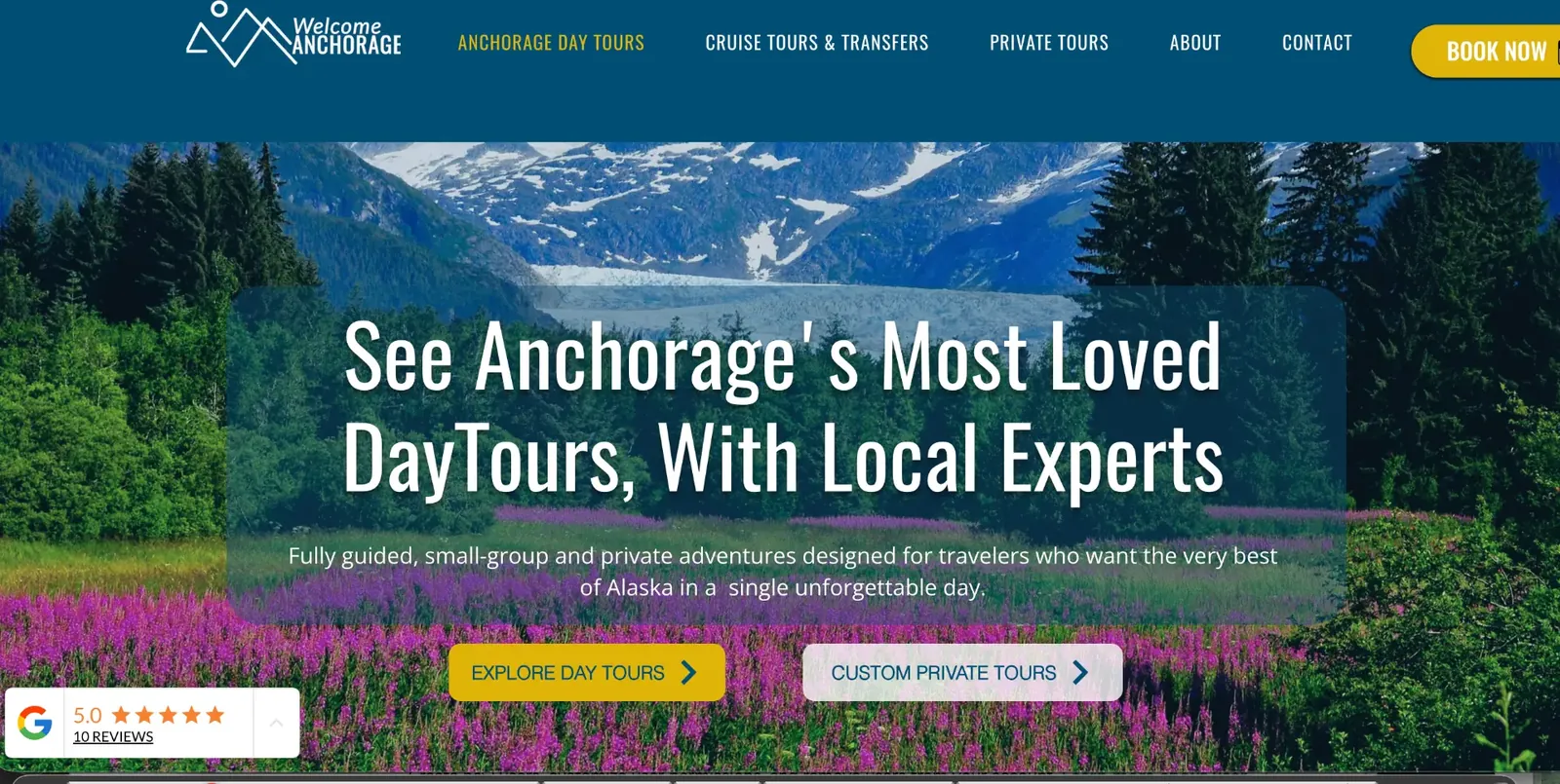 Welcome Anchorage Tours, Local tour company · Anchorage